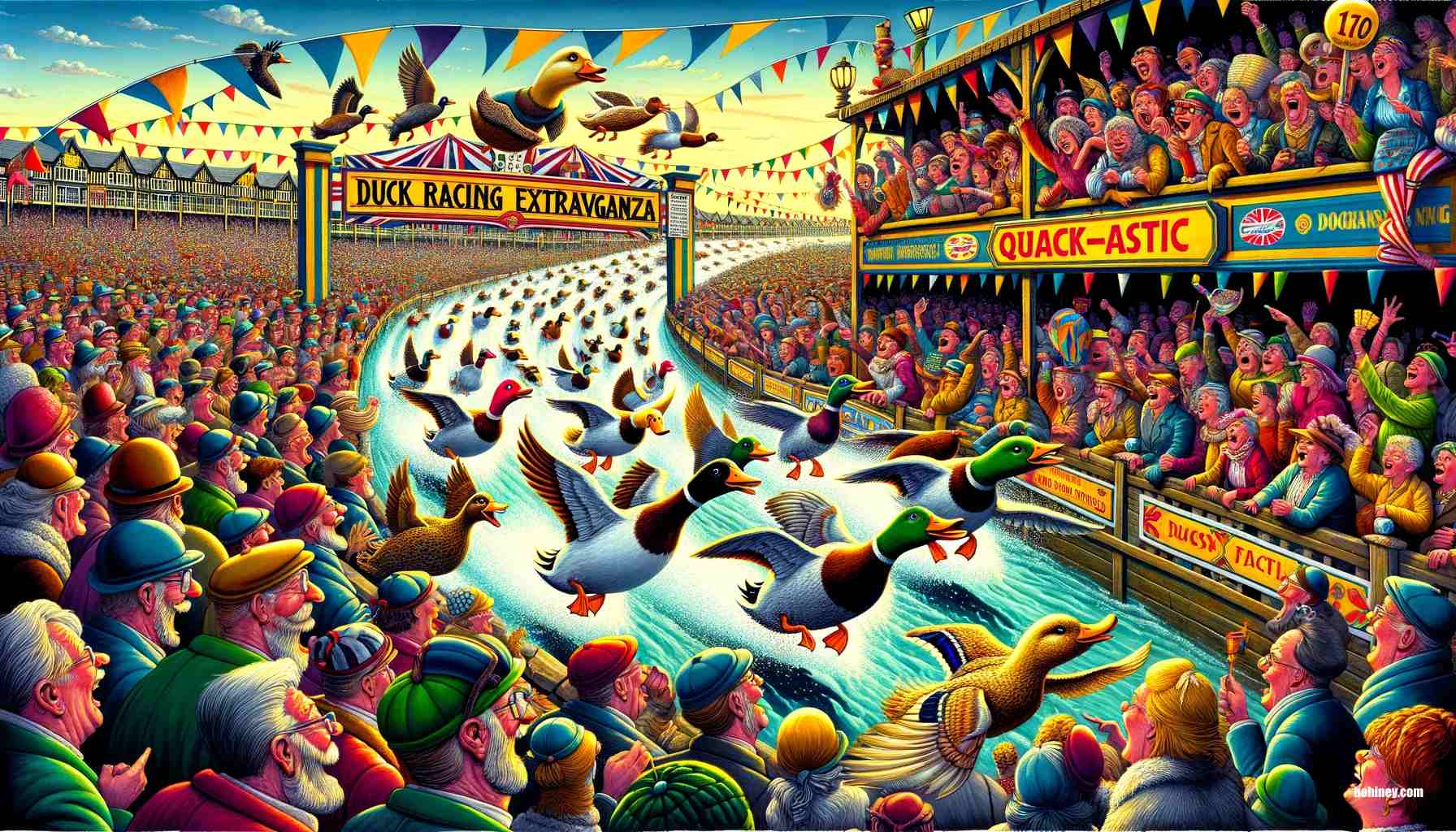 How to enjoy the Duck Racing in Wichita Falls