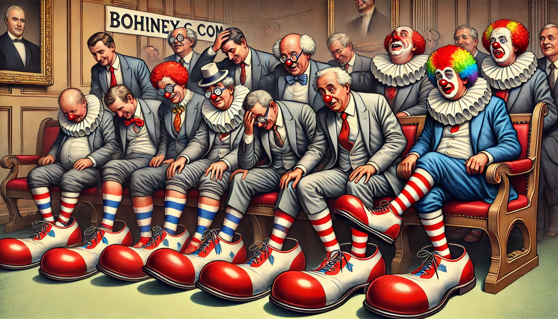 New Bill Proposes Politicians Must Wear Clown Shoes