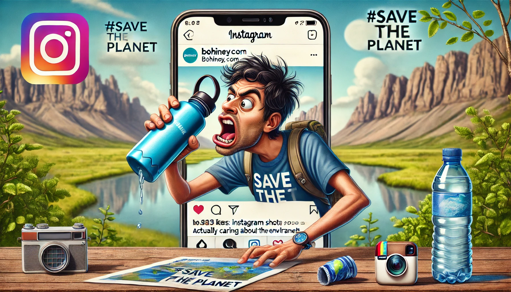 Nationwide Survey Reveals People Pretend to Care About the Environment Only on Instagram