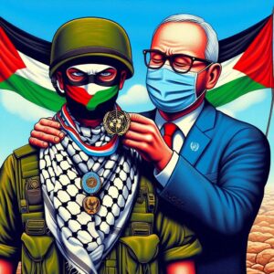 Bohiney.com -Hamas terrorist recieves Medal of Cowardice (2)2.
