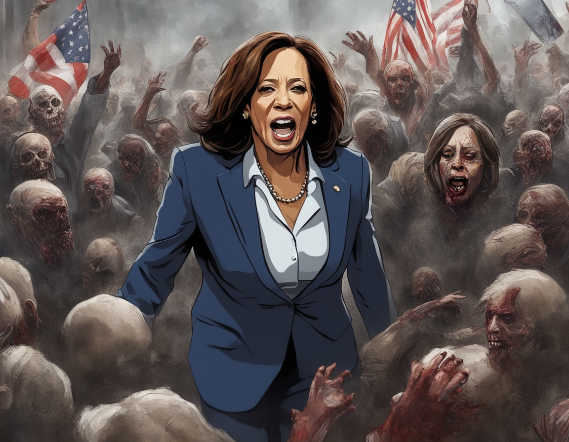 Kamala Harris Targets Zombie Votes