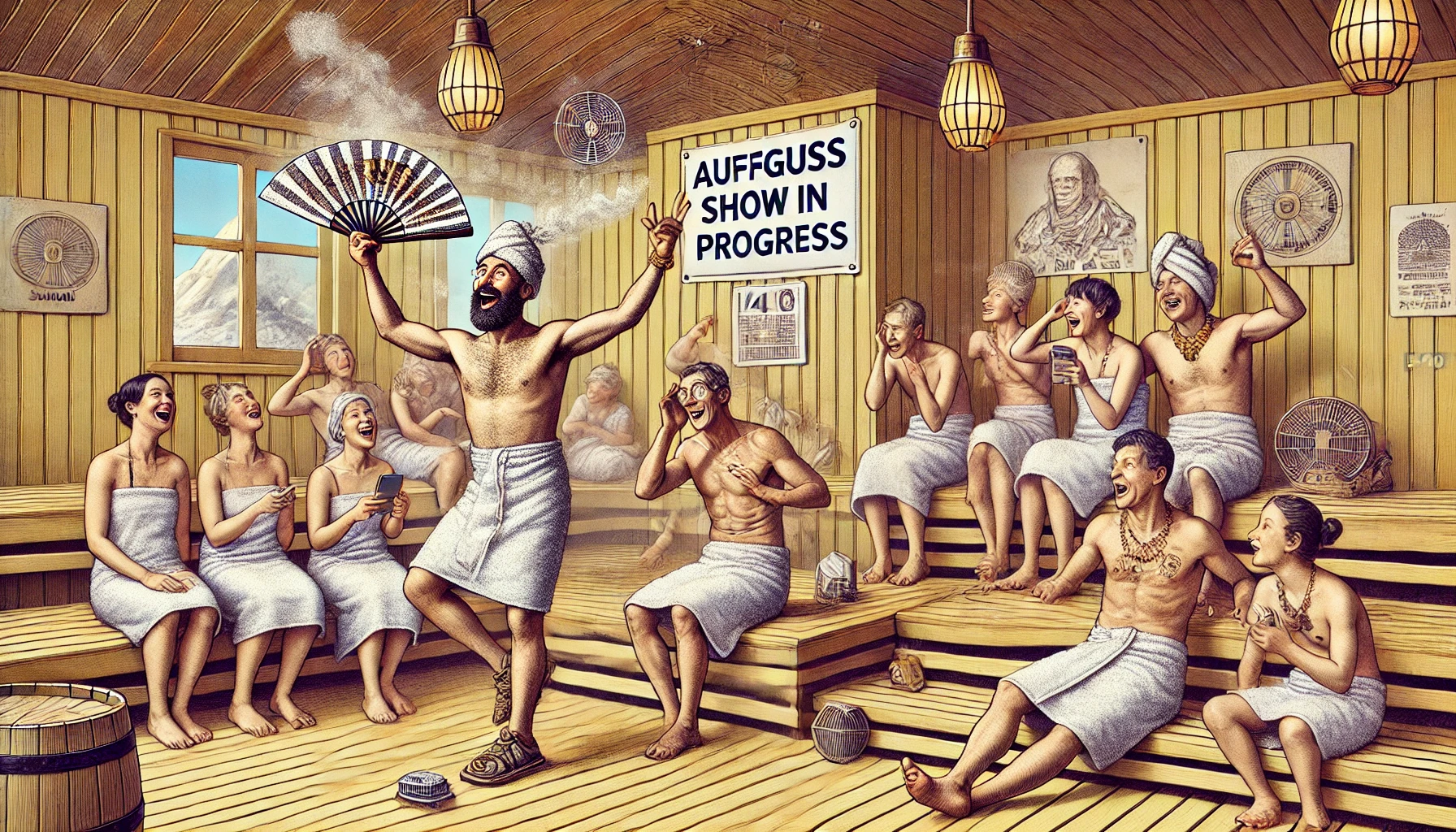 Aufguss: Sauna and a Show?