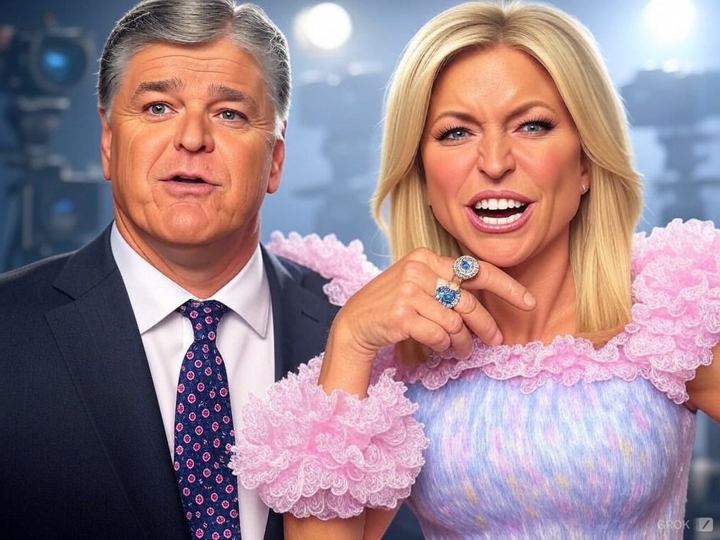 Sean Hannity and Ainsley Earhardt