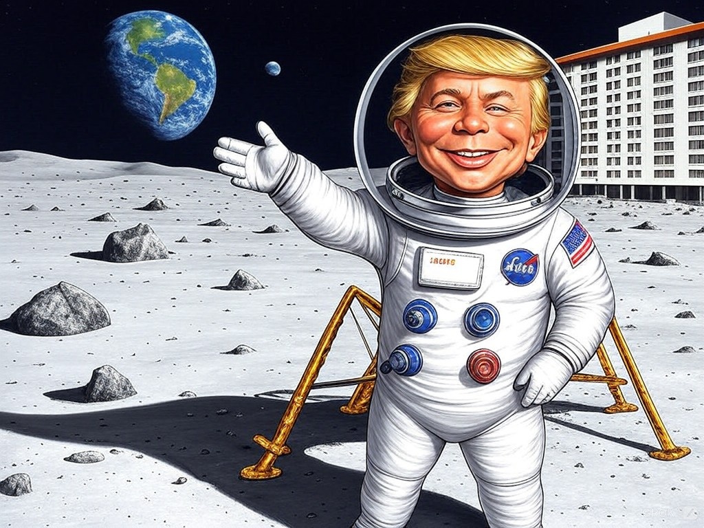 Trump’s Next Target: The Moon
