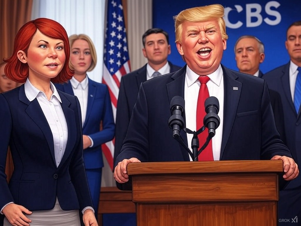 CBS owner considers settling Trump suit over Kamala Harris’ “60 Minutes” interview CBS owner considers settling Trump suit over Kamala Harris’ “60 Minutes” interview