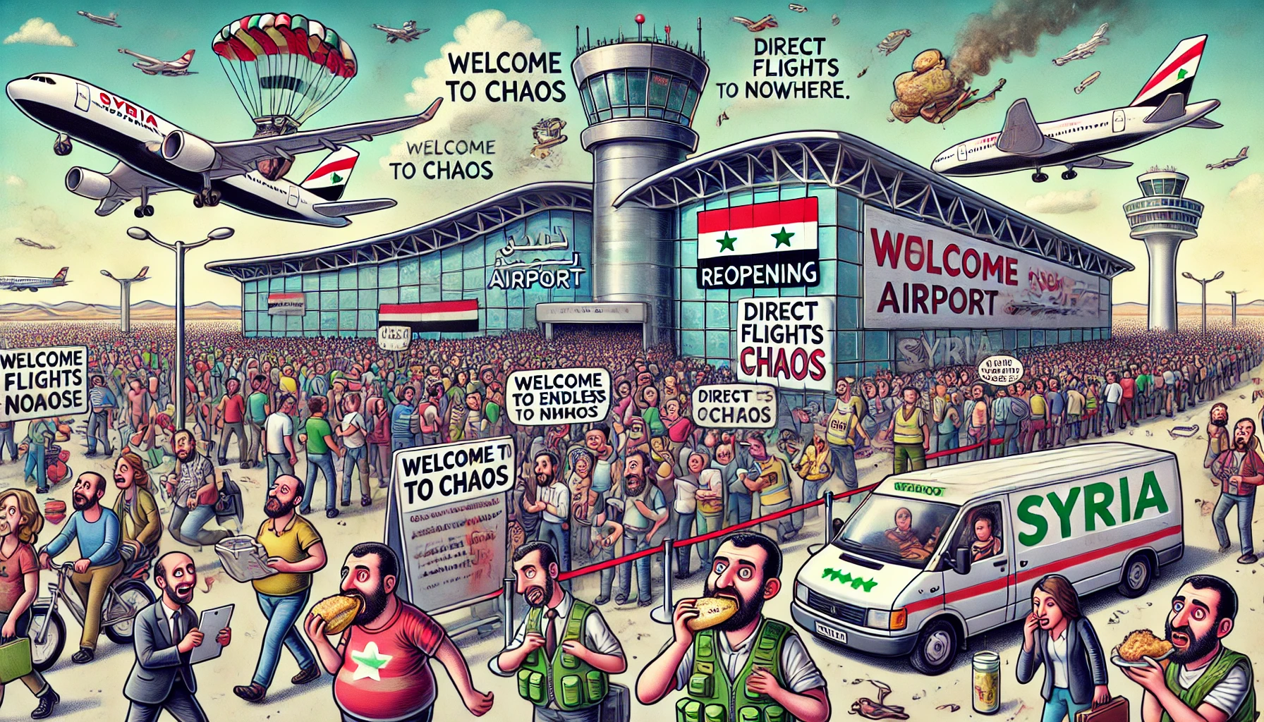 Syria’s Main Airport Reopens