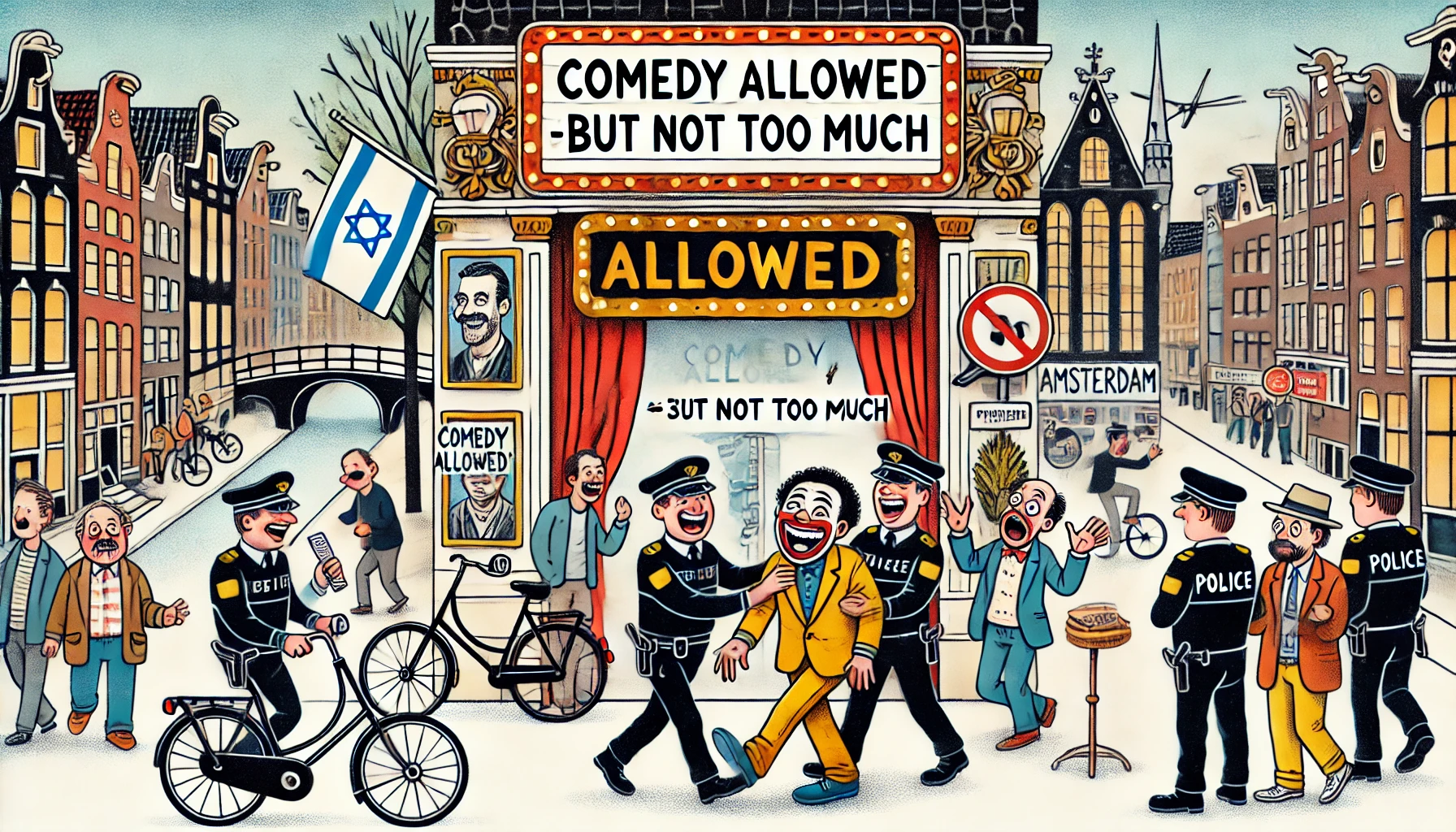Amsterdam Comedy Club Cancels Israeli Stand-Up