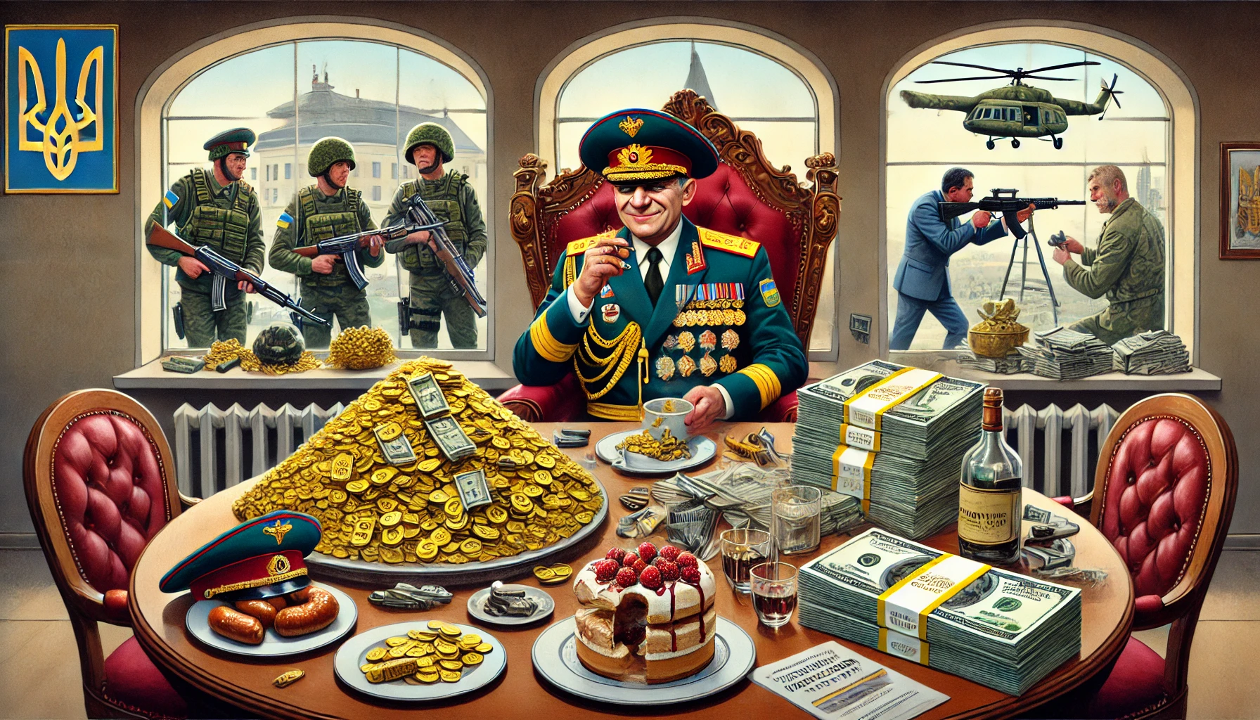 Ukraine’s Chief Army Shrink Arrested for M Bribe