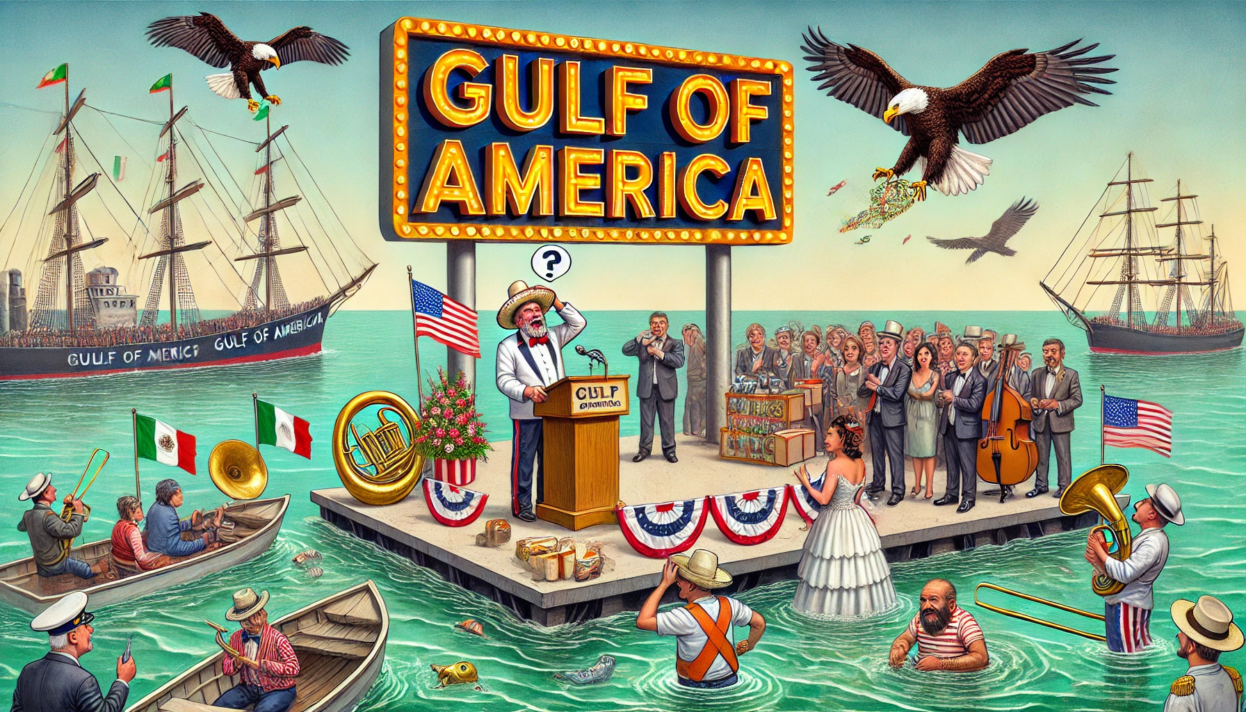 Gulf of Mexico Rebranded as ‘Gulf of America’