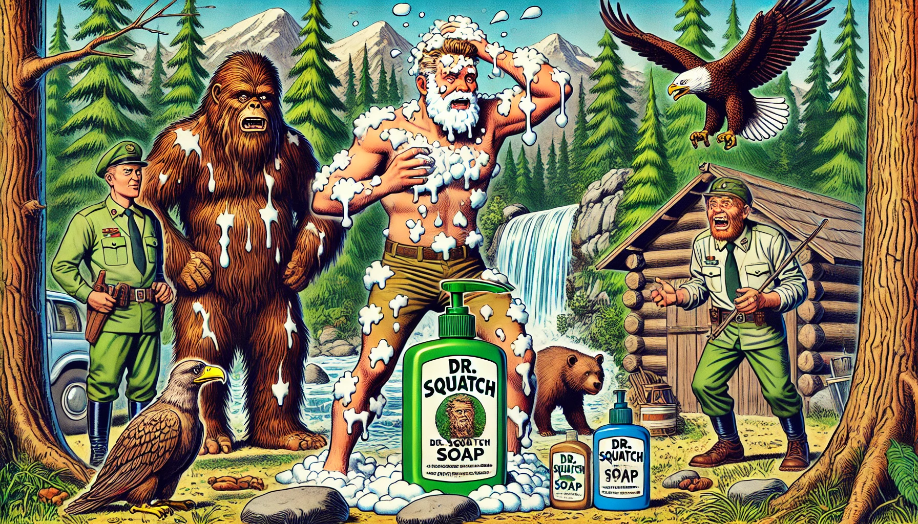 Dr. Squatch Declares War on Artificial Soap
