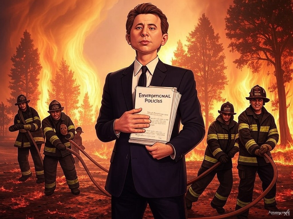 Gavin Newsom: Burning Down the House (Literally)
