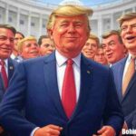 Photos Trump Enters Captial for Inaugural (4)
