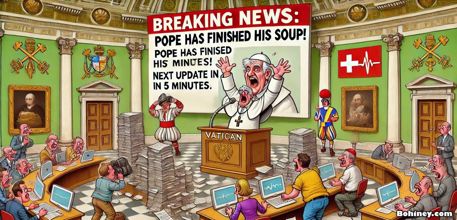 The Papal Health Saga