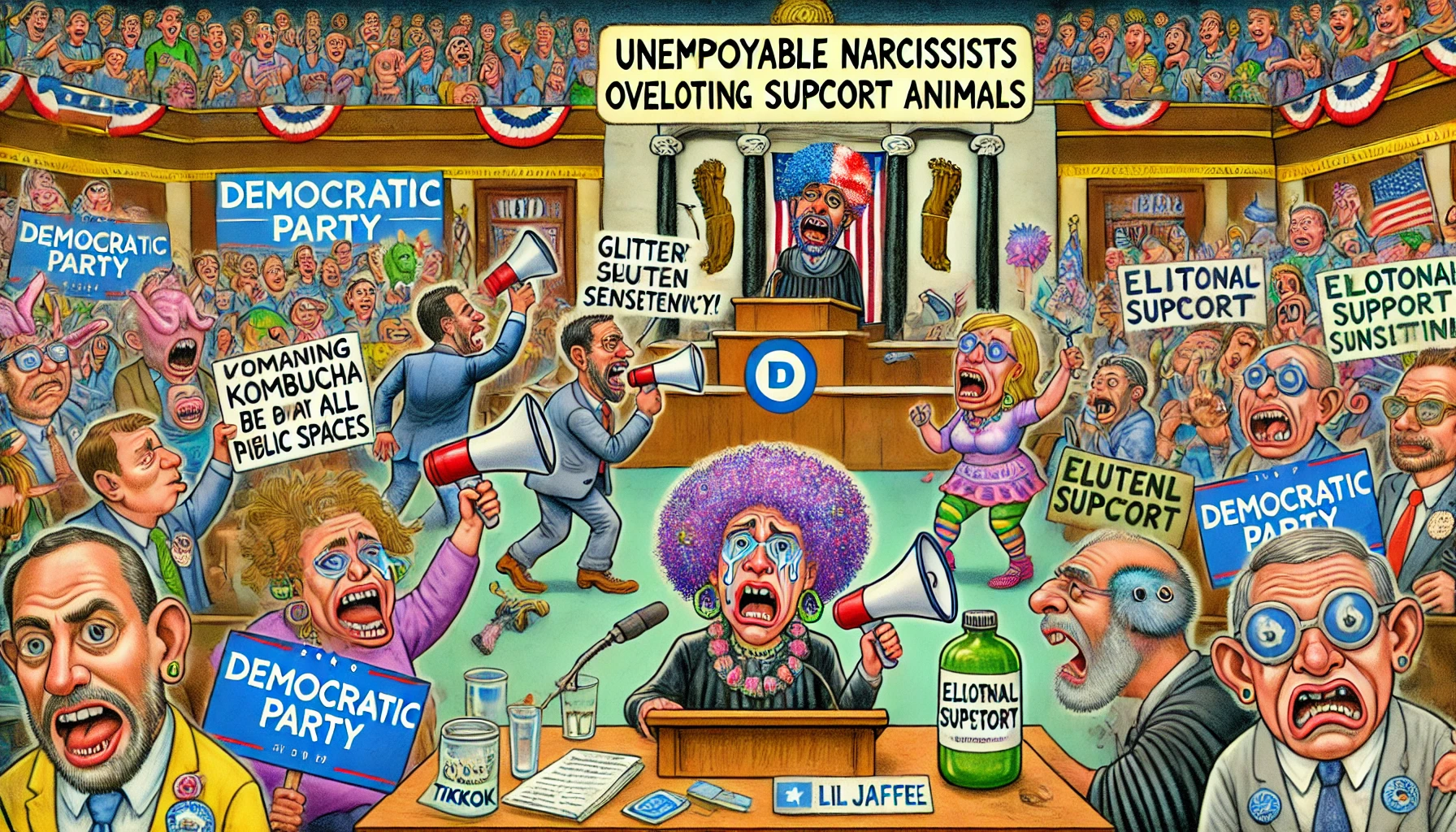 Unemployable Narcissists Overwhelm the Democratic Party Unemployable Narcissists Overwhelm the Democratic Party