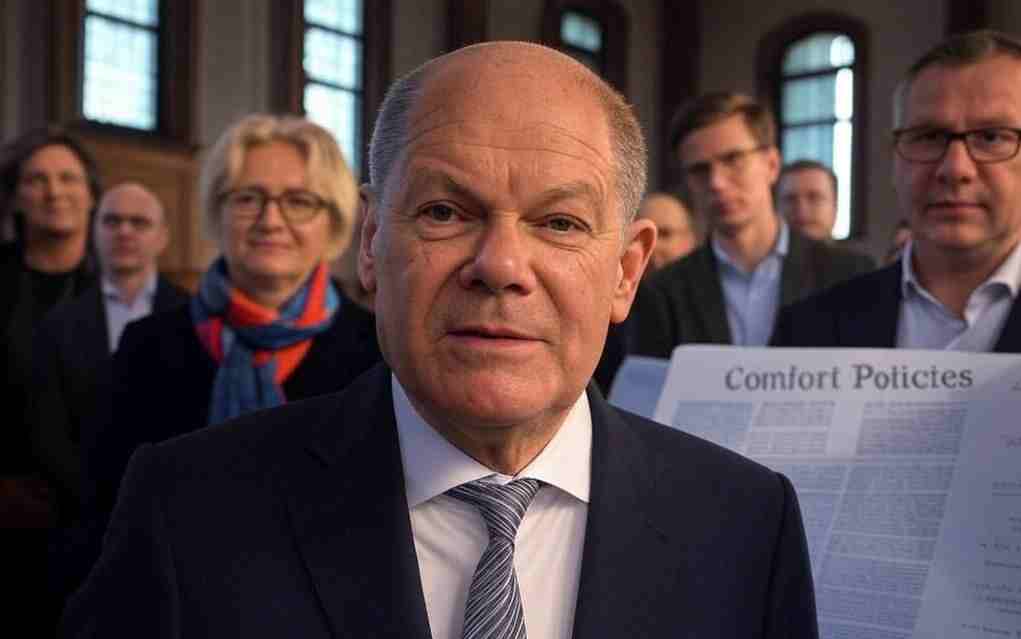 German Chancellor Scholz Defends State-Sponsored Comfort