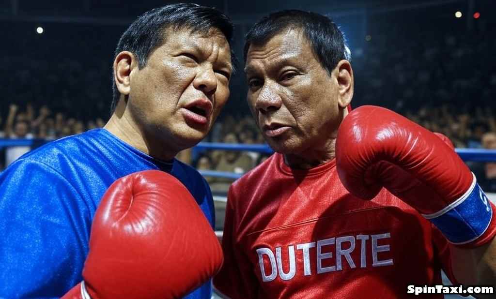 CAGE FIGHT: Marcos vs. Duterte