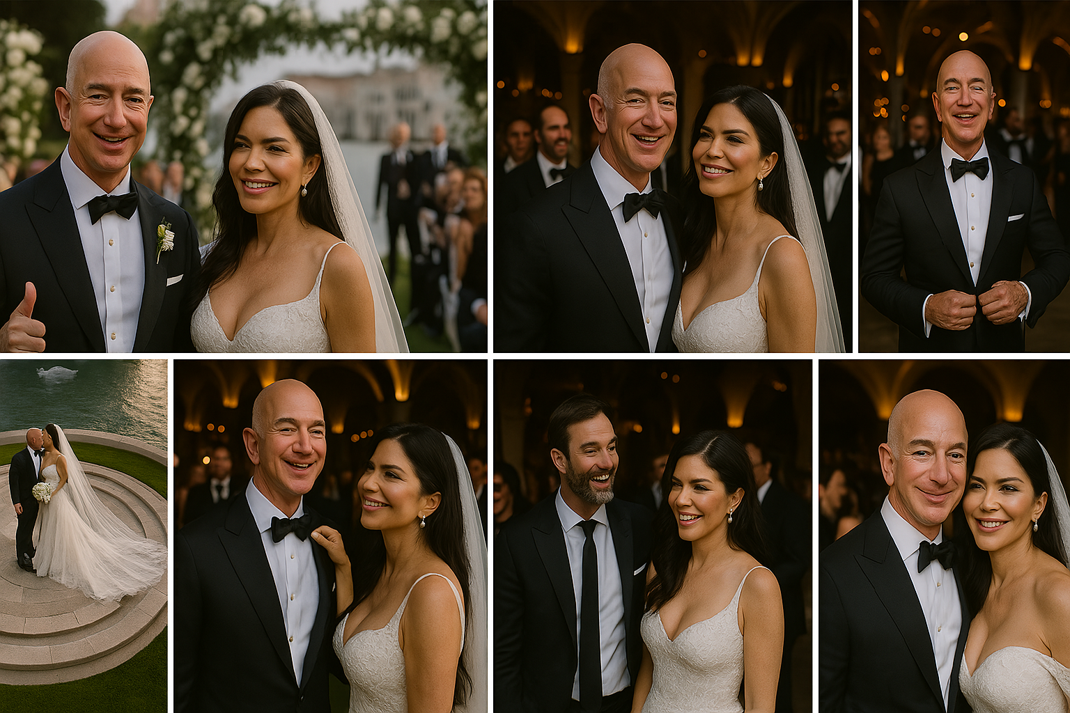 Bezos’ Wedding Photos