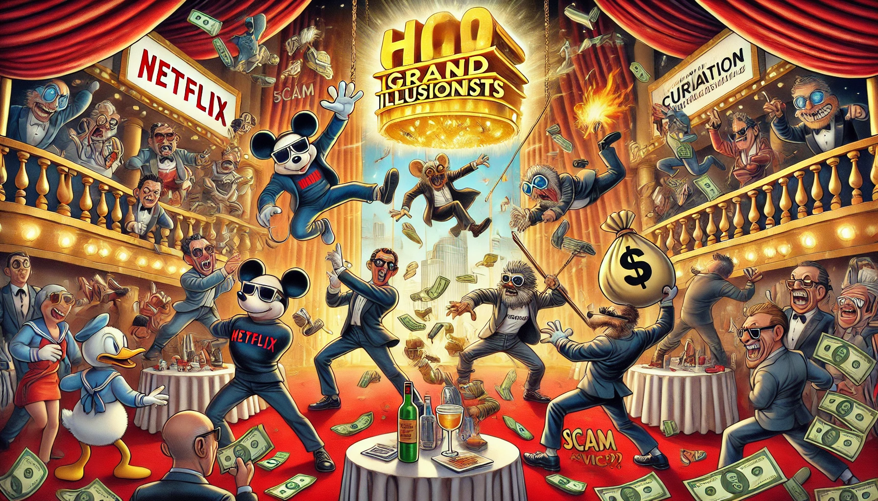 Hollywood Brawls Over Scammers’ Script