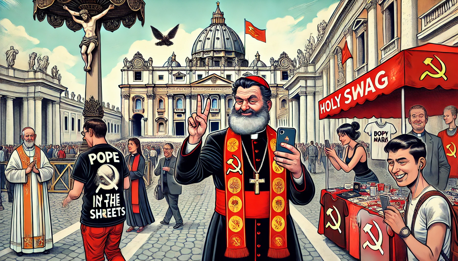 Unbelievers Flood Vatican Square to Mourn Pope Francis Unbelievers Flood Vatican Square to Mourn Pope Francis