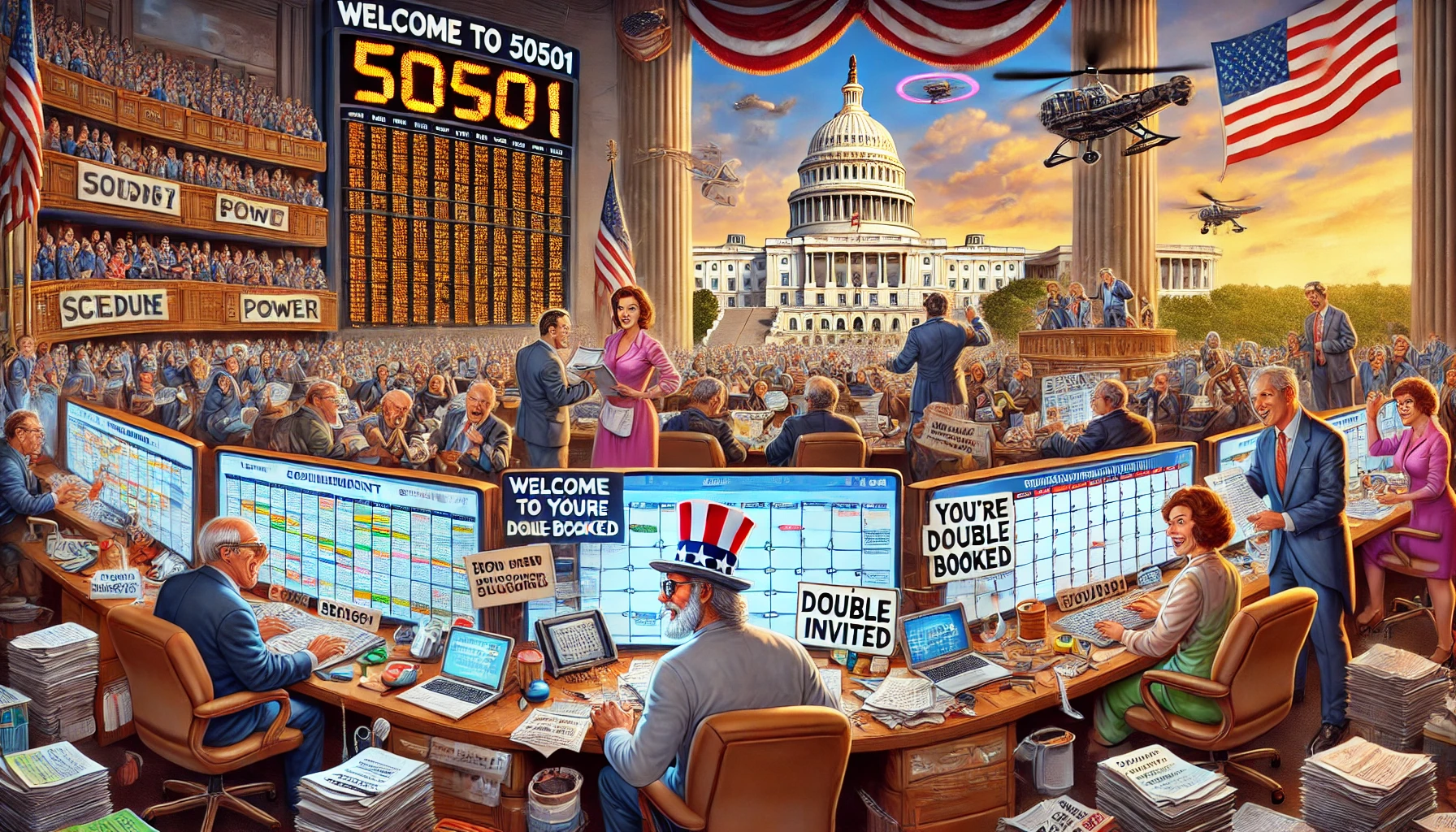 How the 50501 Movement Outscheduled the Entire U.S. Government