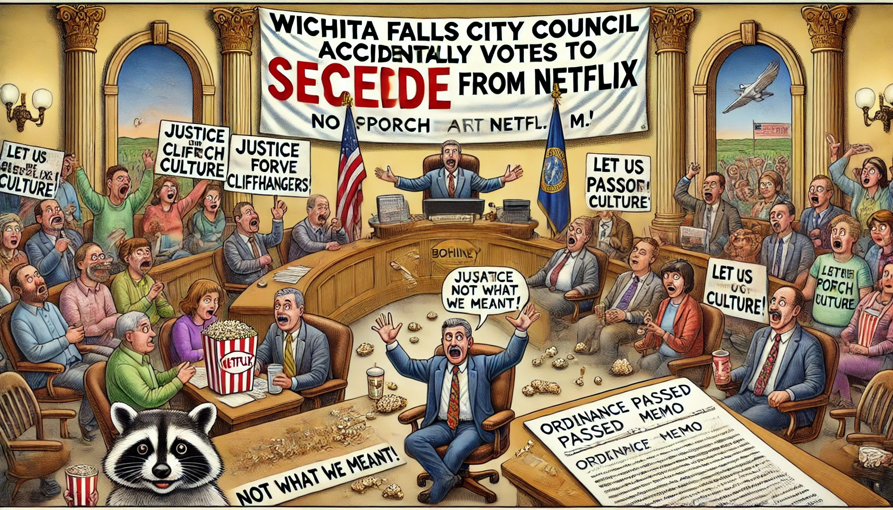 Wichita Falls Secedes from Netflix