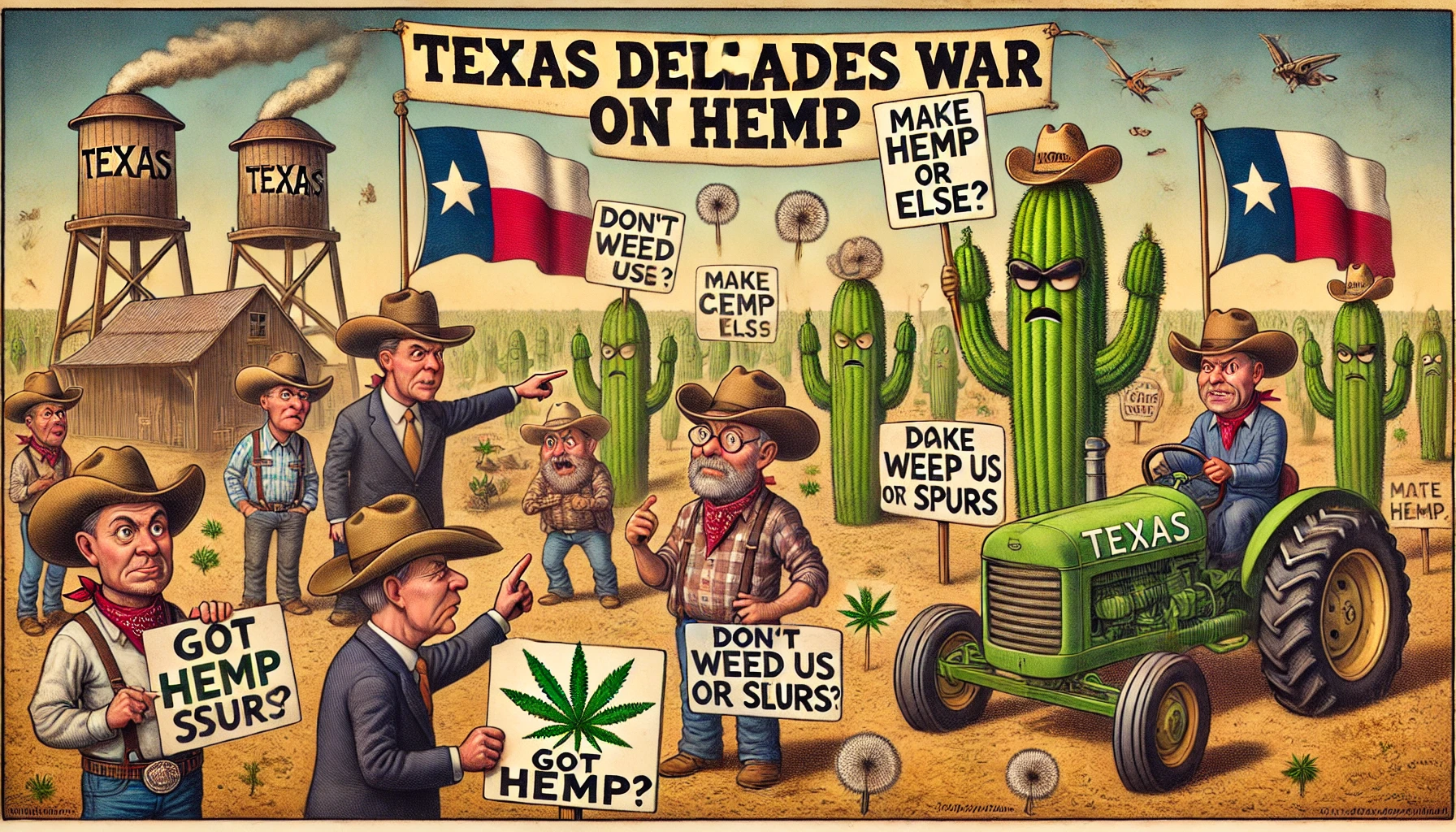 Texas Declares War on Hemp Farmers Texas Declares War on Hemp Farmers