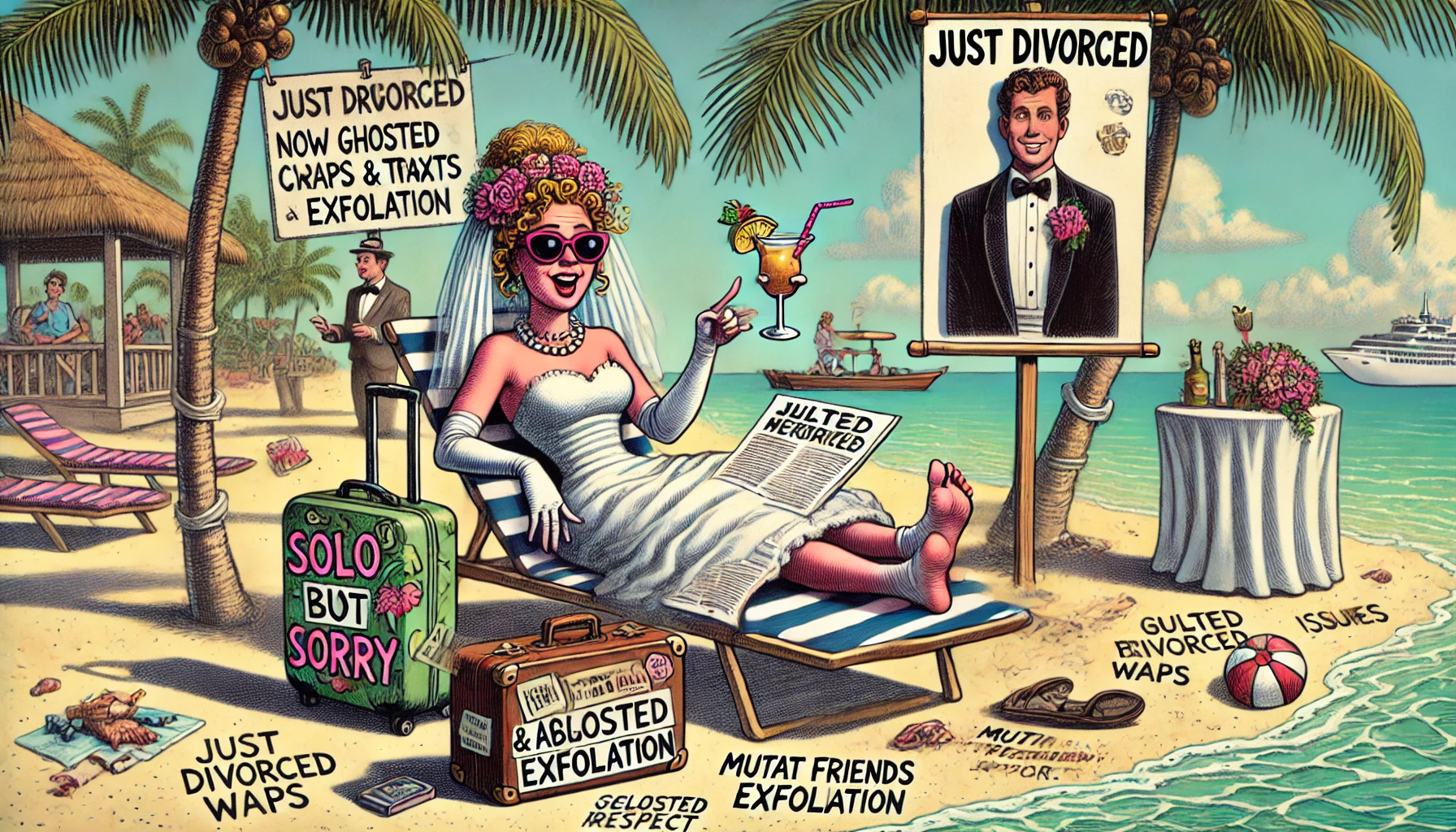 Jilted Bride Takes Honeymoon