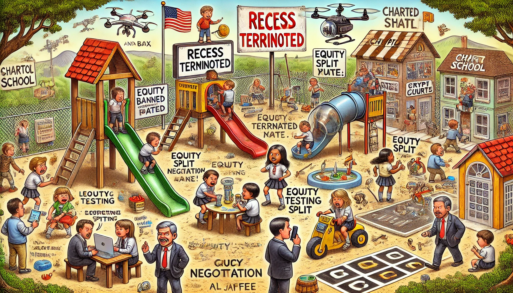 Recess Banned at Charter School