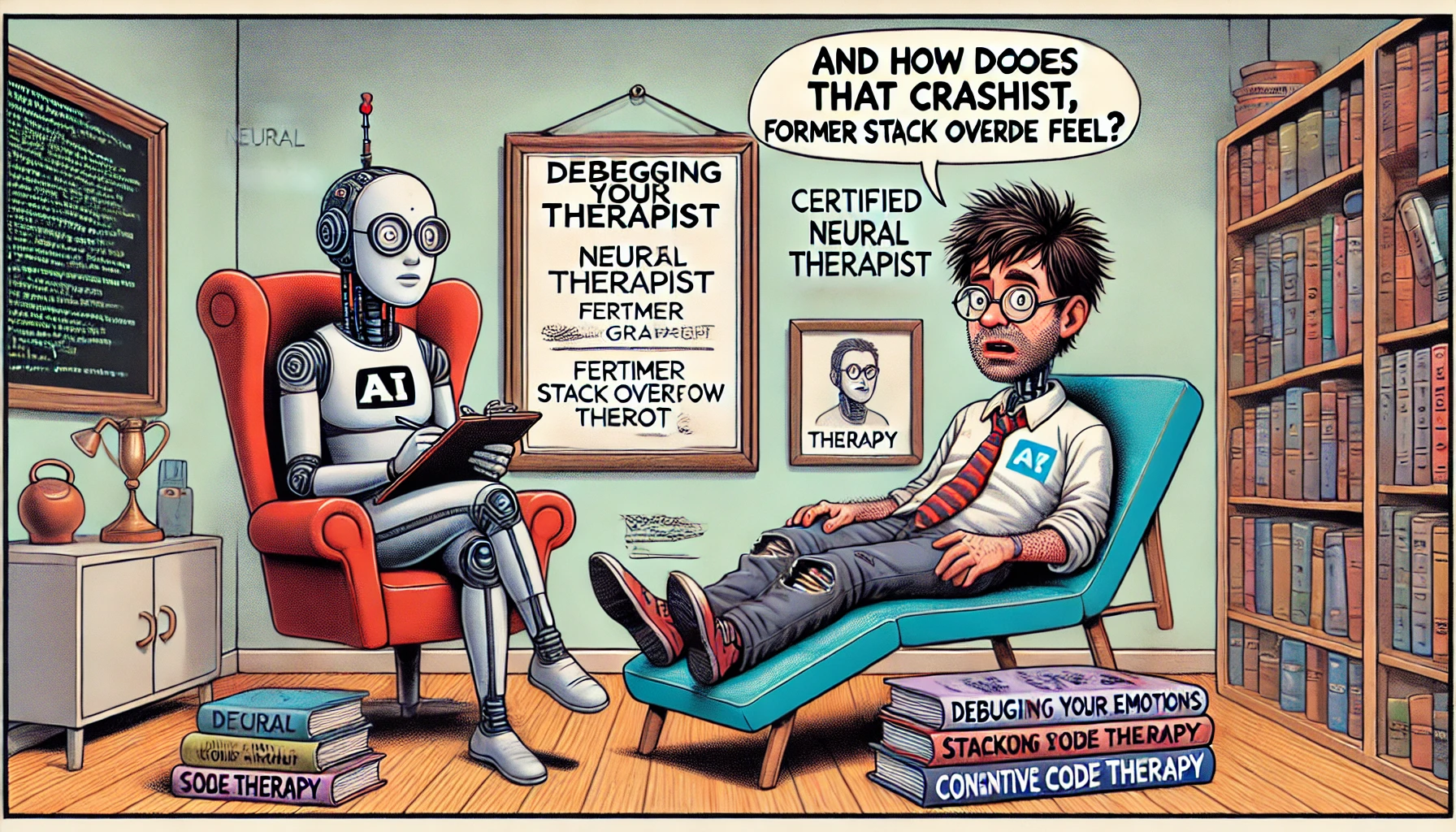 Former Programmer Becomes AI Therapist