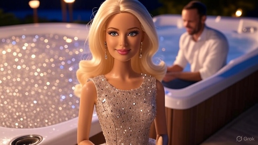 Barbie Demands On-Set Hot Tub Full of Glitter