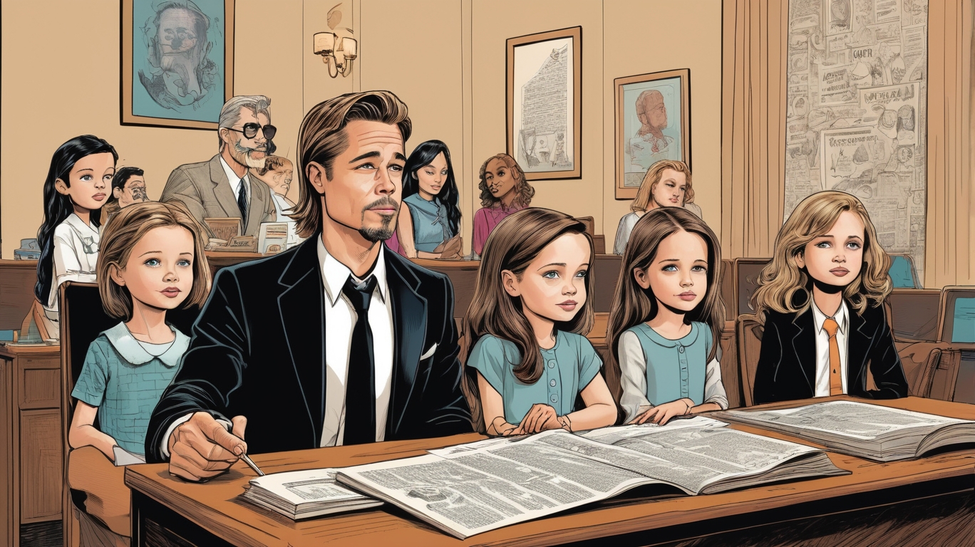 How Angelina Jolie Turned Brad Pitt’s Children Against Him