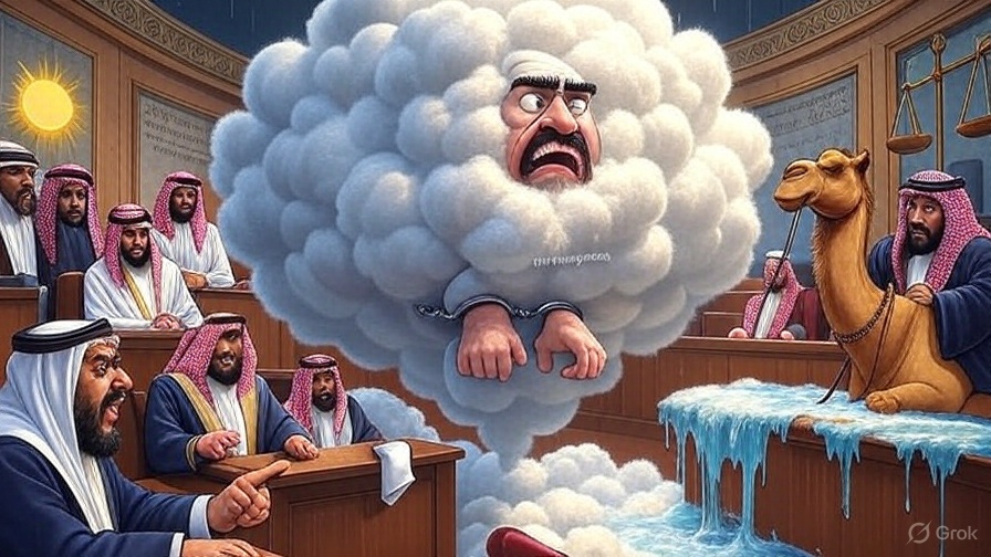 Cleric Declares Rainfall Bid’ah, Orders Arrest of Clouds