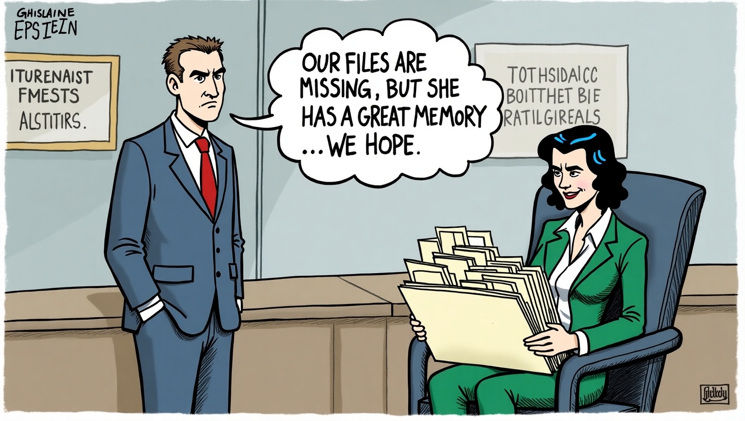 Ghislaine Maxwell Solves Epstein Case for Them