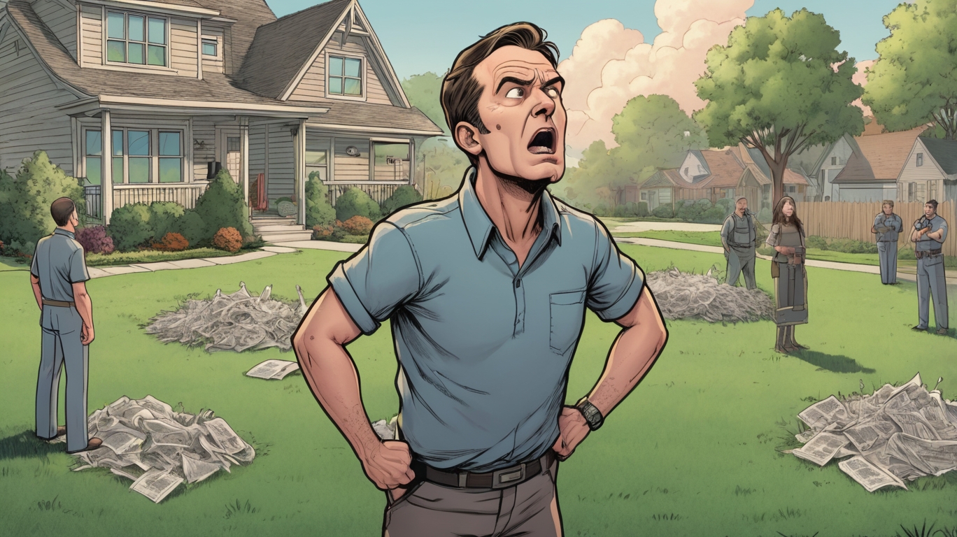 Man Declares War on HOA