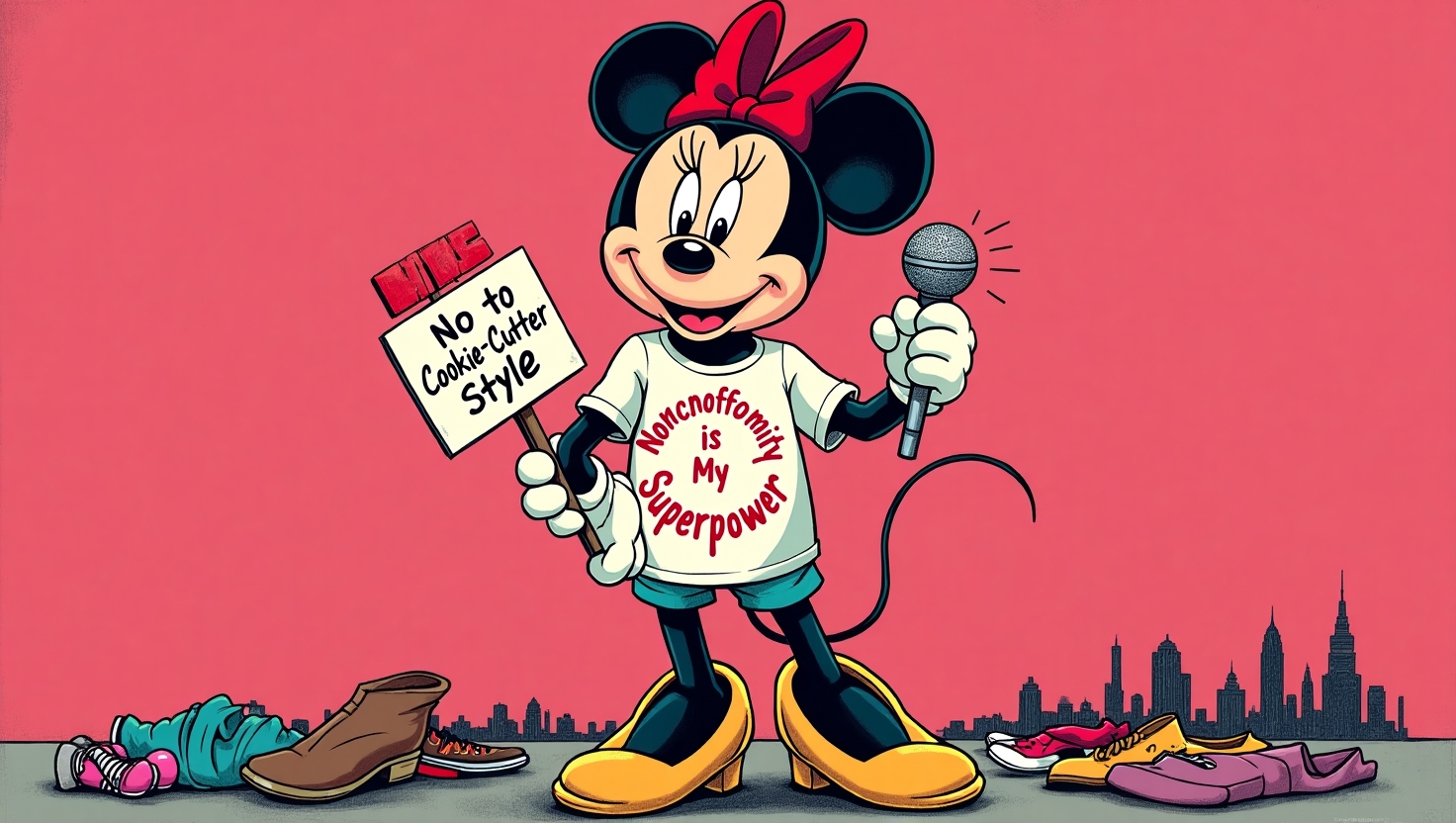 Minnie Mouse Bans Coordinated Family Outfits Minnie Mouse Bans Coordinated Family Outfits