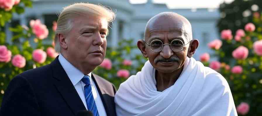Trump Resurrects Gandhi
