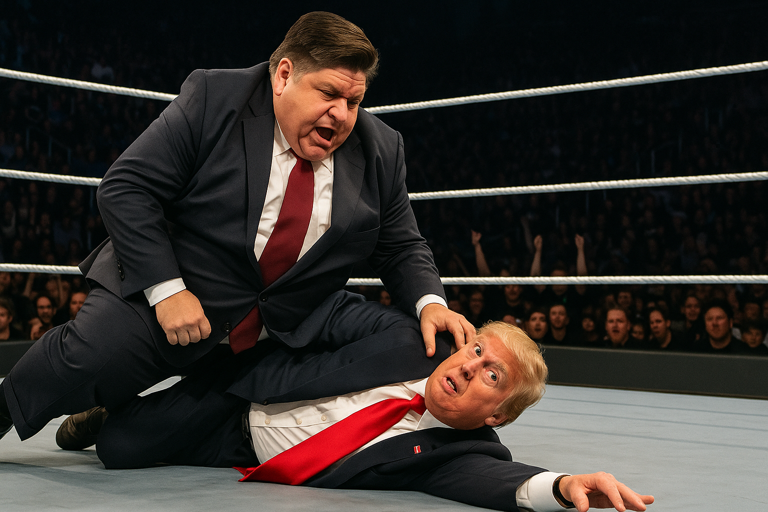 Pritzker’s Sit-On Threat