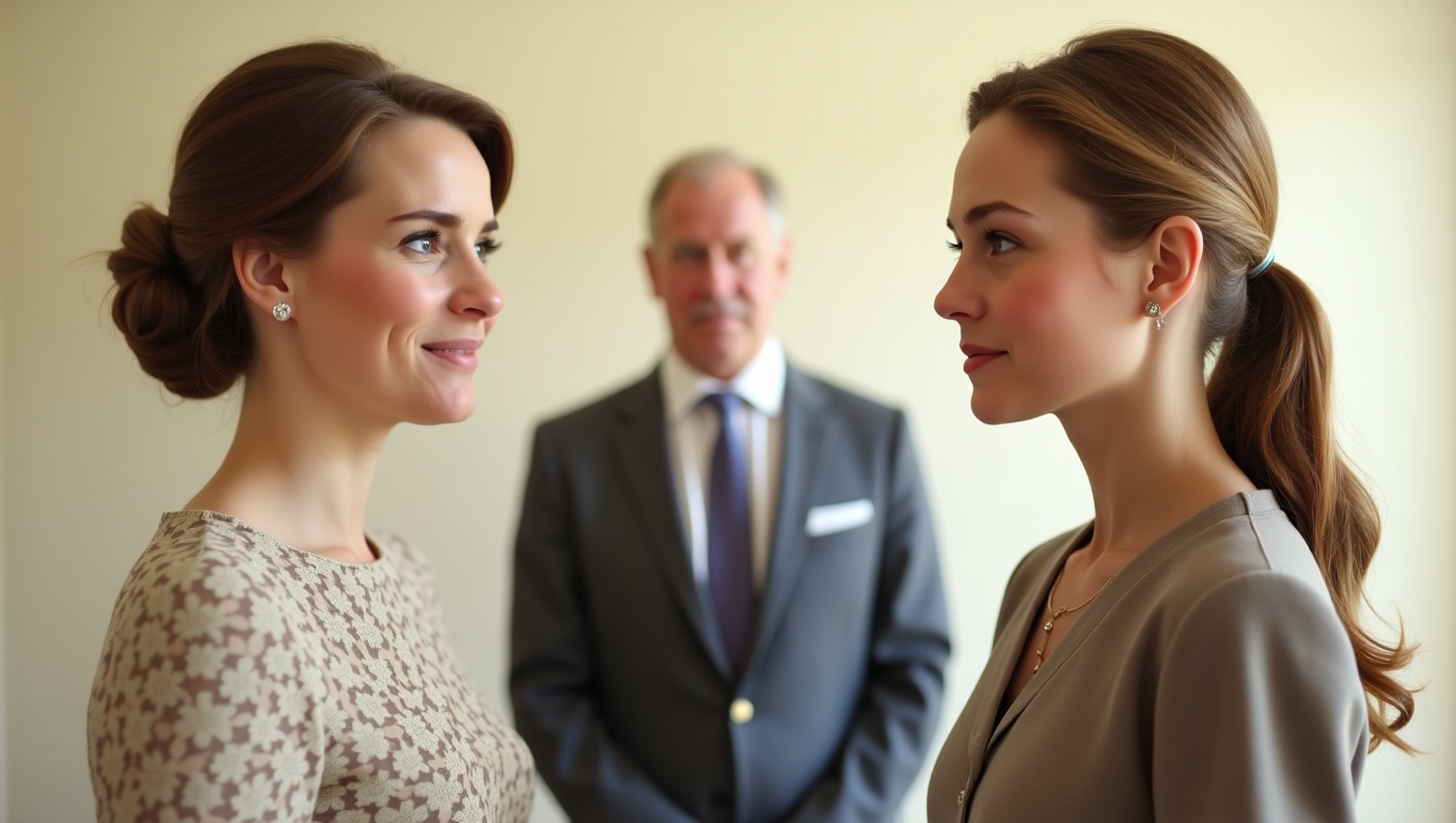 Princesses Eugenie and Beatrice