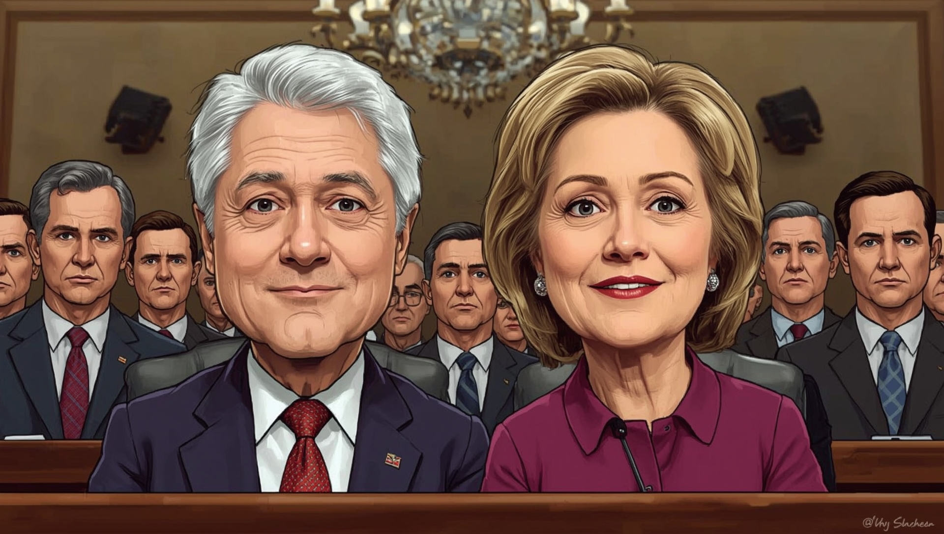 Bill and Hillary Subpoenaed