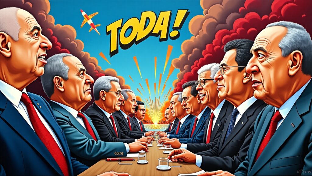 According to The Washington Post, Israel decided to spice things up by launching a strike in Qatar aimed at Hamas leadership, right (2)