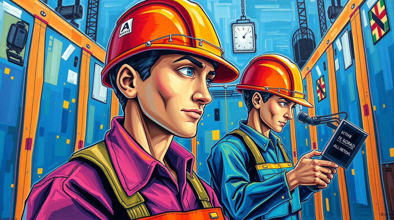 Blue-Collar Workers Dwindle