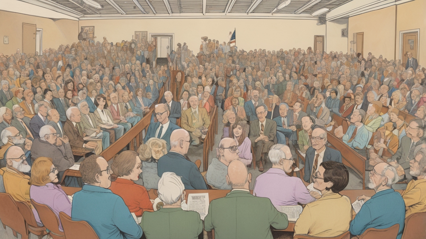 Local Town Hall Meeting Breaks Record