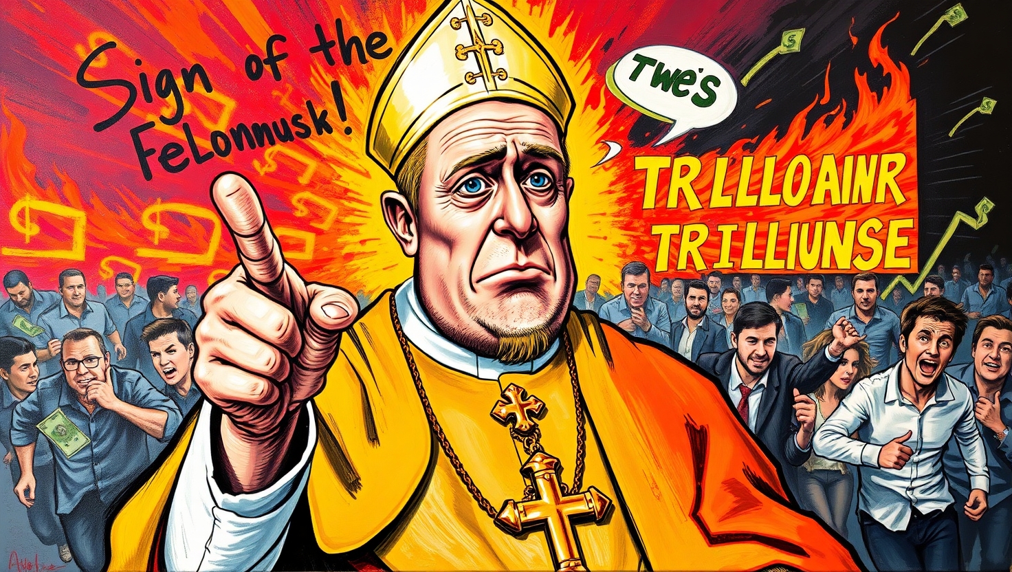 Pope’s Metaphor Calls for Violent Overthrow of Trump