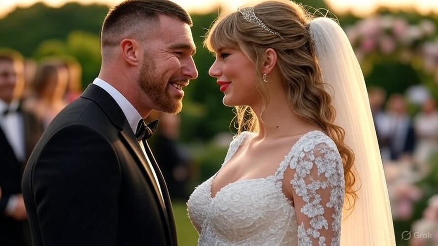 Swift and Kelce Wedding - Bohiney News - Satire