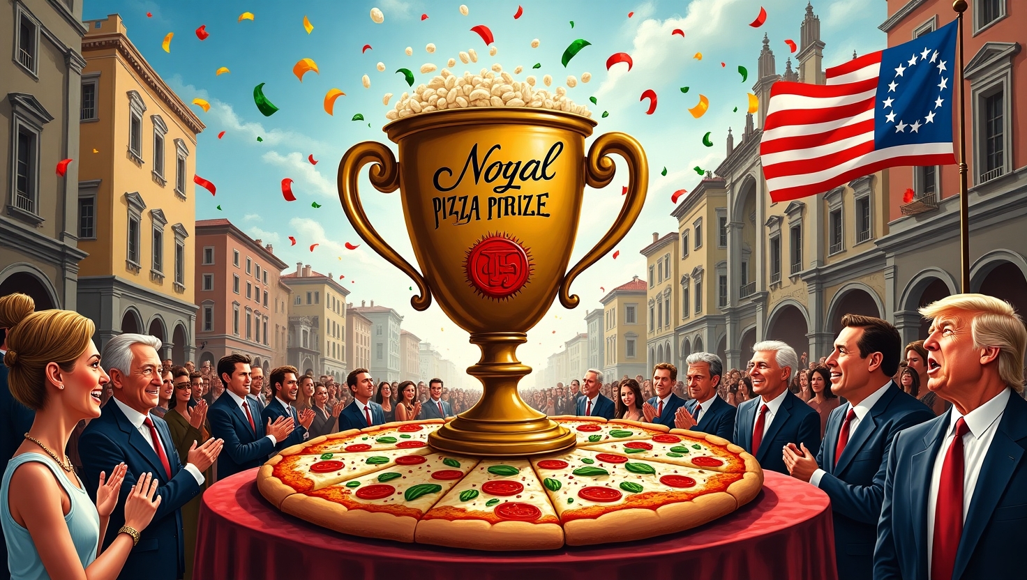 Trump Wins the Nobel Pizza Prize