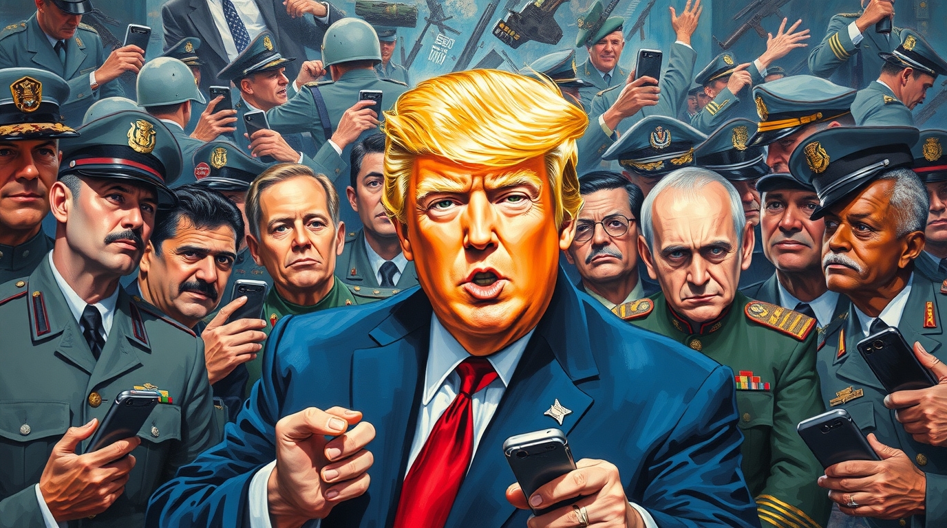 Trump’s “Generals on Speed Dial” Policy