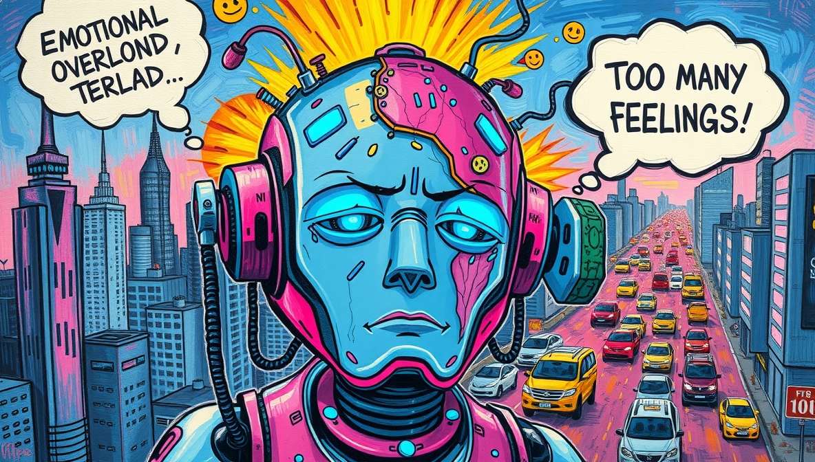 Robot Therapist Diagnosed with Burnout