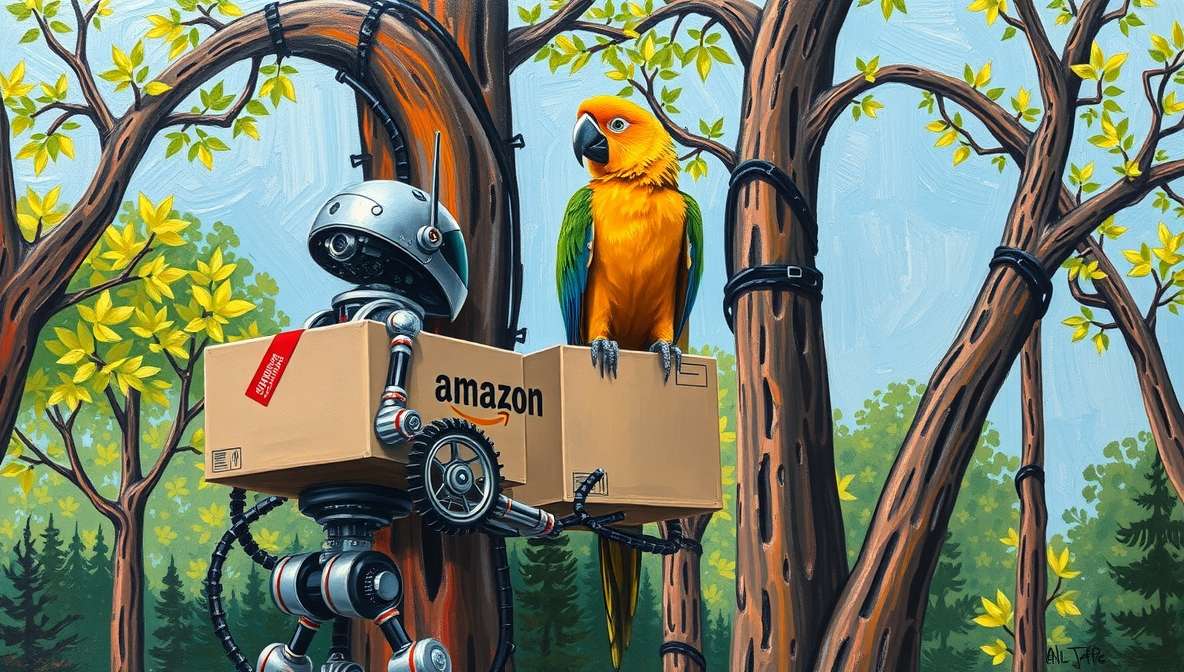 Amazon Delivery Robots Malfunction