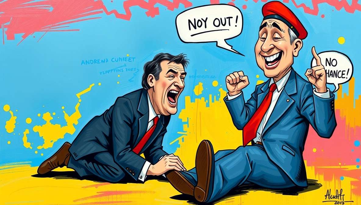 Cuomo Begs Sliwa to Drop Out