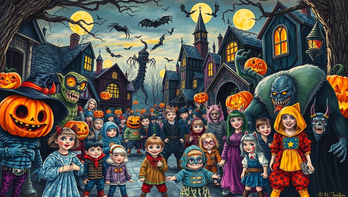 Trick-or-Treaters Demand Reparations